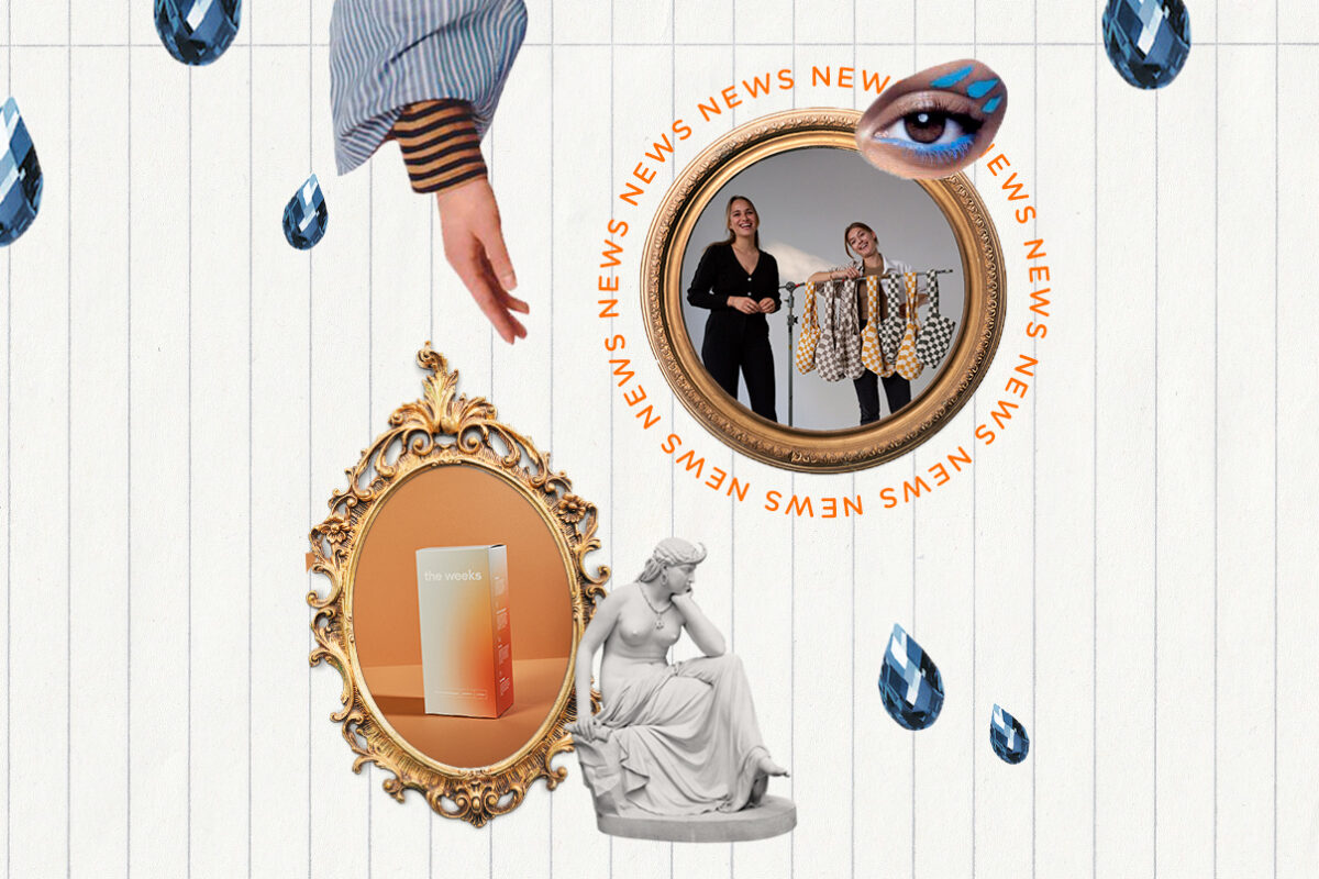 Collage zu den Fashion Changing News im Dezember 2021 mit Habitus und the weeks