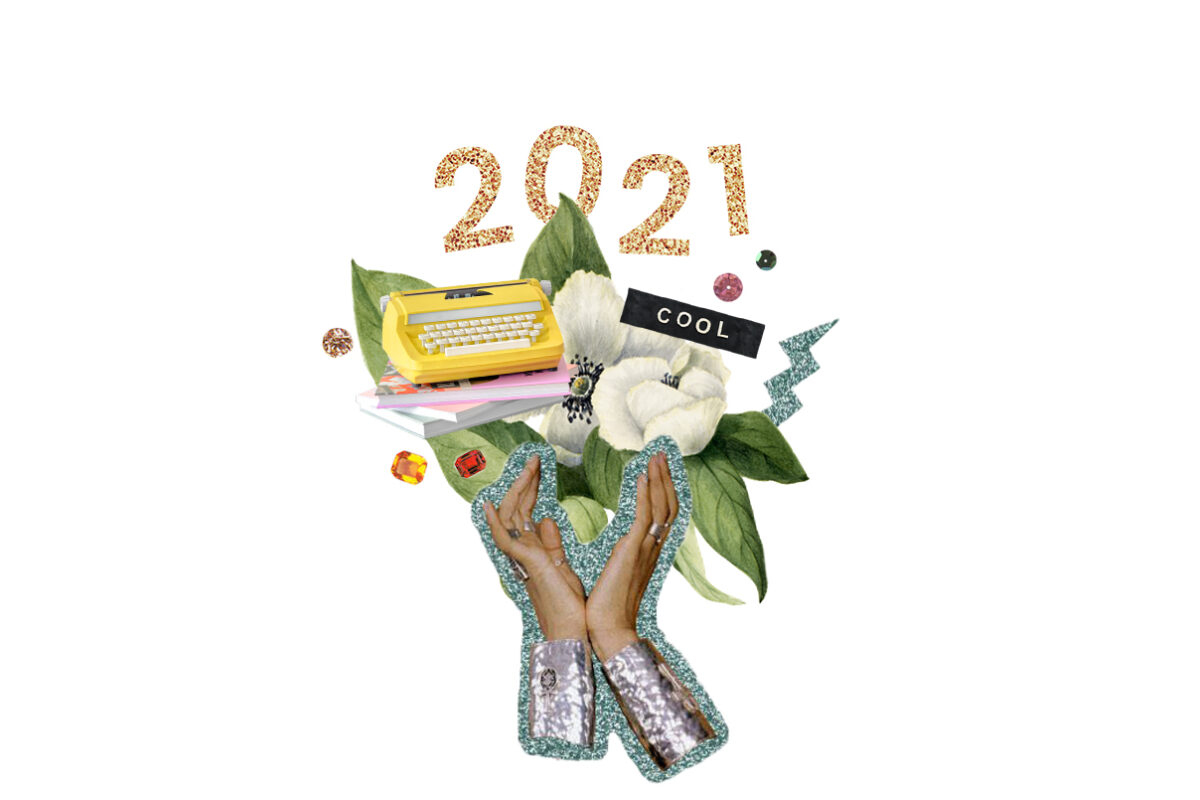 Collage zum Thema Jahresrückblick 2021