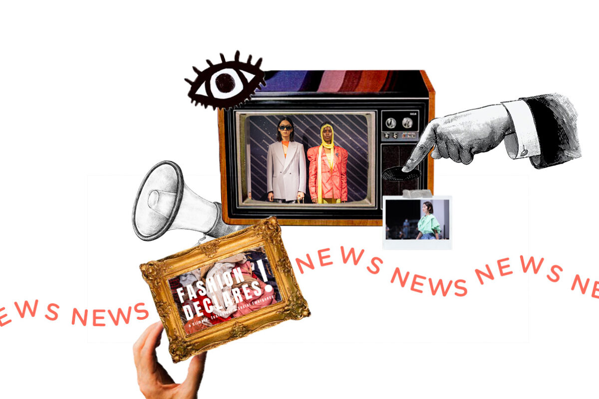 Collage für die Fashion Changing News im Februar