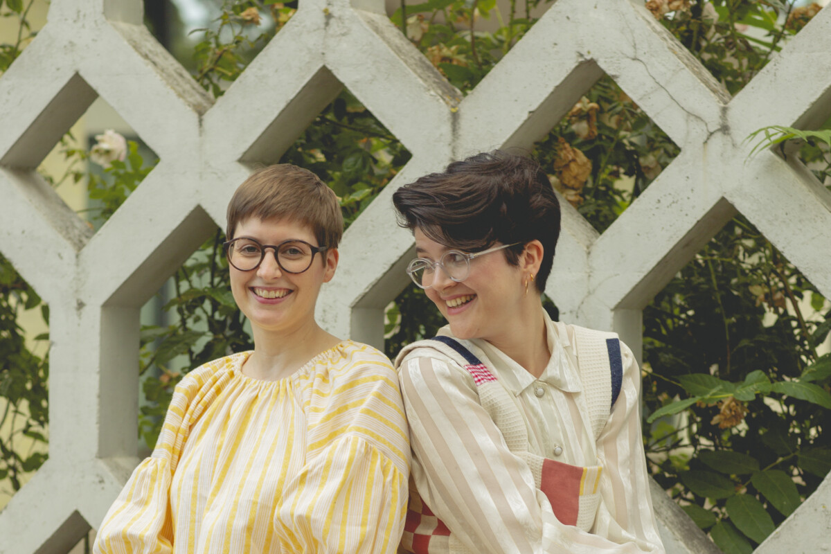 Fashion Changers Co-Gründer*innen Vreni Jäckle und Nina Lorenzen